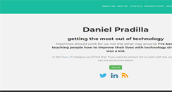 Desktop Screenshot of danielpradilla.info